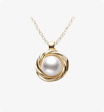 Lustrous Pearl Solitaire Ring