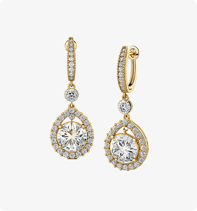 Golden Blossom Earrings